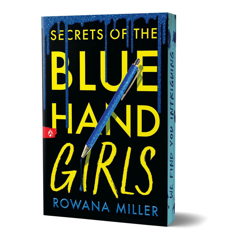 Secrets of the Blue Hand Girls book cover