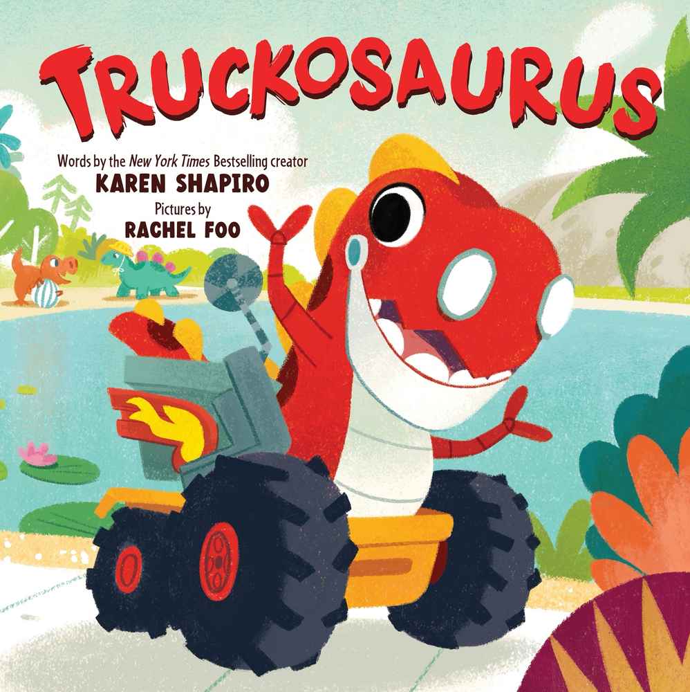 Truckosaurus book cover