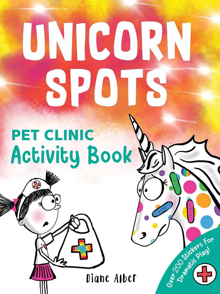 Unicorn Spots: Pet Clinic Activity Book book cover