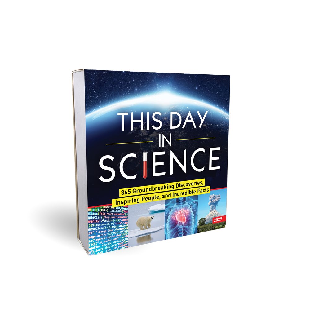 2027 This Day in Science Boxed Calendar book cover