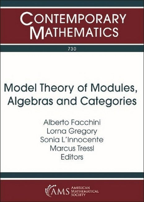 Model Theory of Modules, Algebras and Categories cover