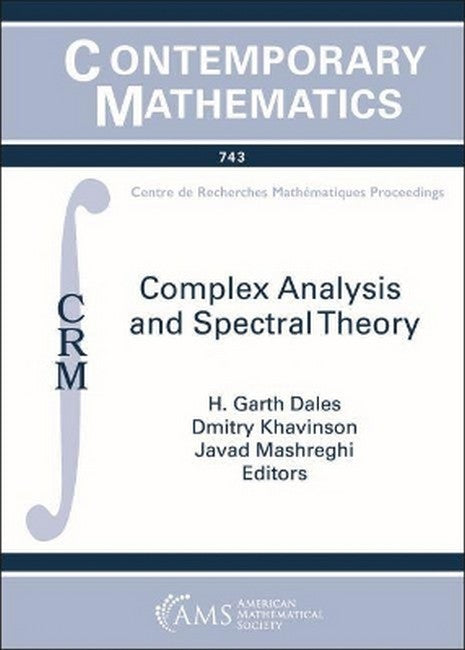 Complex Analysis and Spectral Theory cover