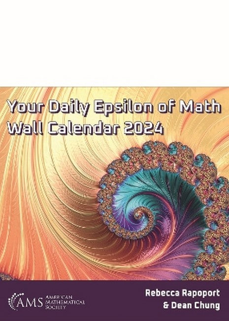 Your Daily Epsilon of Math Wall Calendar 2024 cover