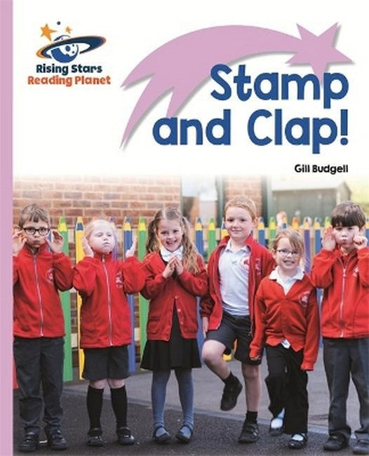 Reading Planet - Stamp and Clap! - Lilac: Lift-off cover