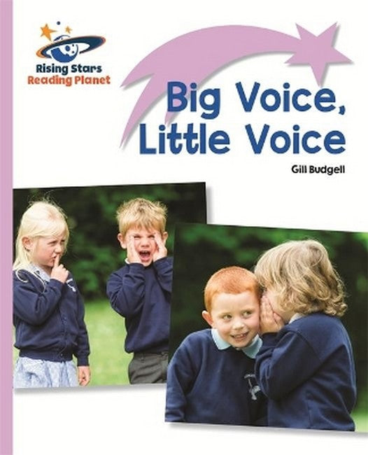 Reading Planet - Big Voice, Little Voice - Lilac: Lift-off cover