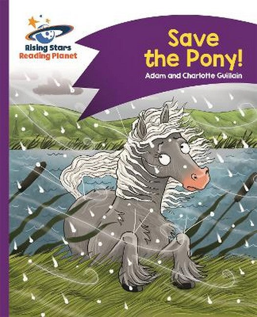 Reading Planet - Save the Pony! - Purple: Comet Street Kids cover