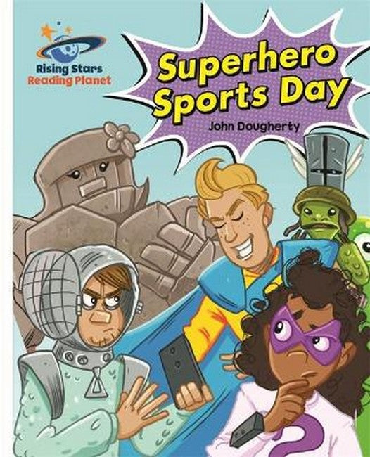 Reading Planet - Superhero Sports Day - White: Galaxy cover