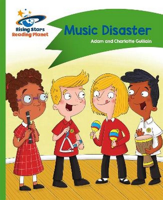 Reading Planet - Music Disaster - Green: Comet Street Kids cover