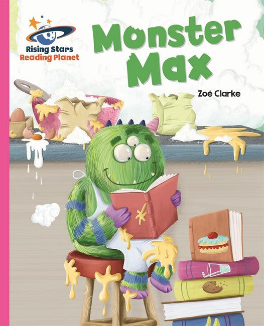 Reading Planet - Monster Max - Pink A: Galaxy cover