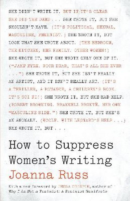 How to Suppress Women's Writing cover