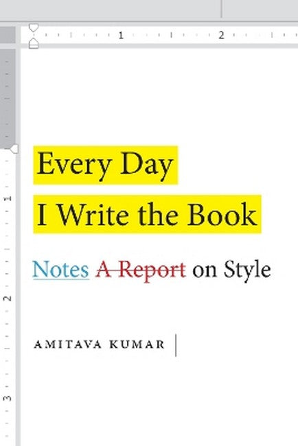 Every Day I Write the Book cover