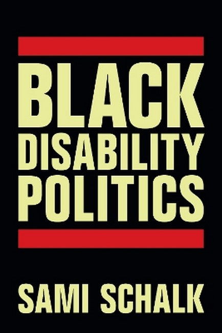 Black Disability Politics cover