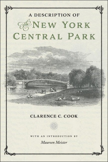 A Description of the New York Central Park cover