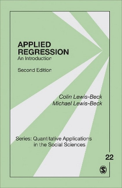 Applied Regression cover