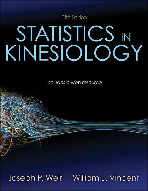 Statistics in Kinesiology cover