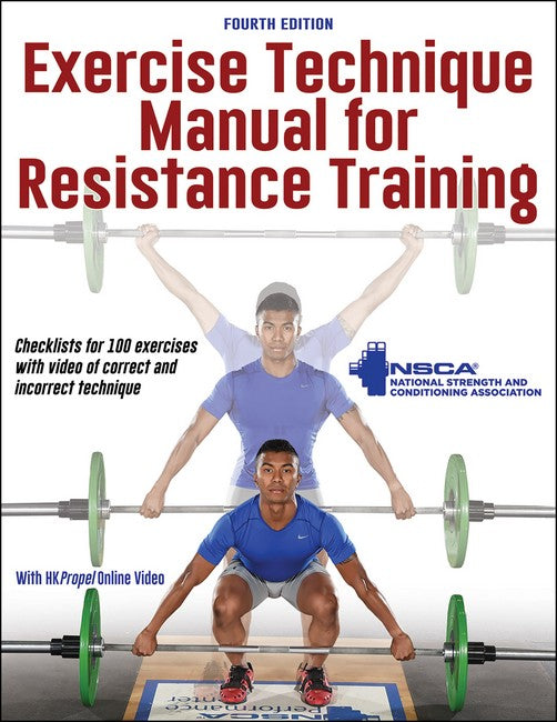Exercise Technique Manual for Resistance Training cover