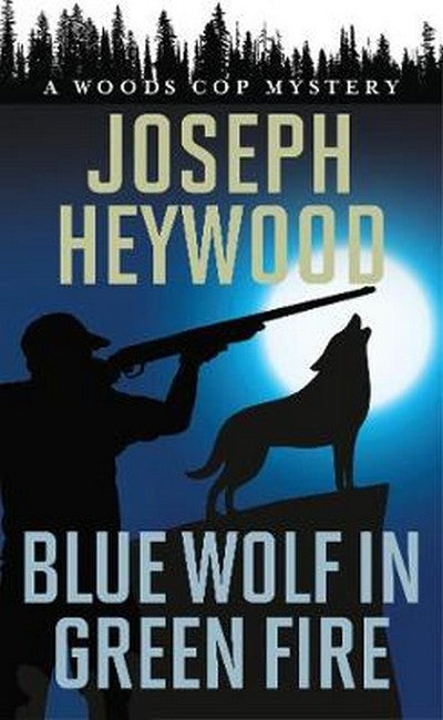Blue Wolf in Green Fire cover