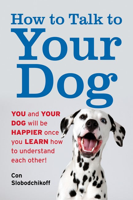 How to Talk to Your Dog cover