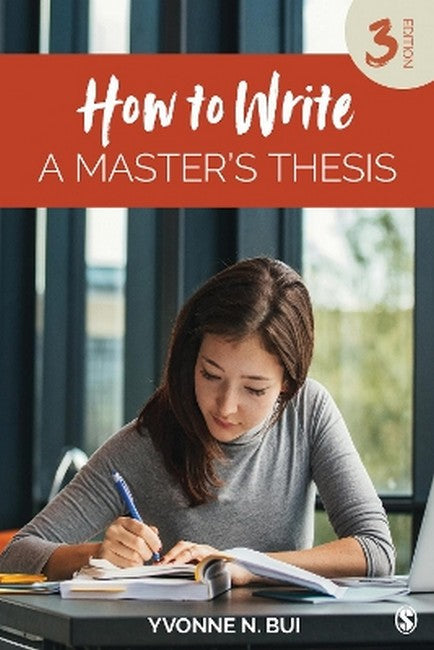 How to Write a Master's Thesis cover