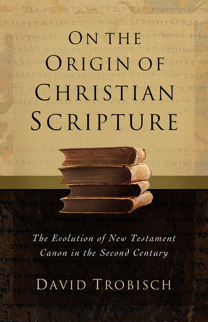 On the Origin of Christian Scripture cover
