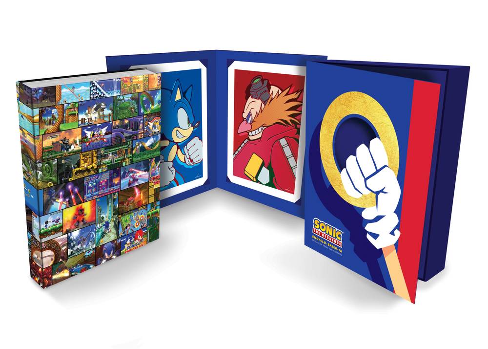 Sonic the Hedgehog Encyclo-speed-ia (Deluxe Edition) book cover