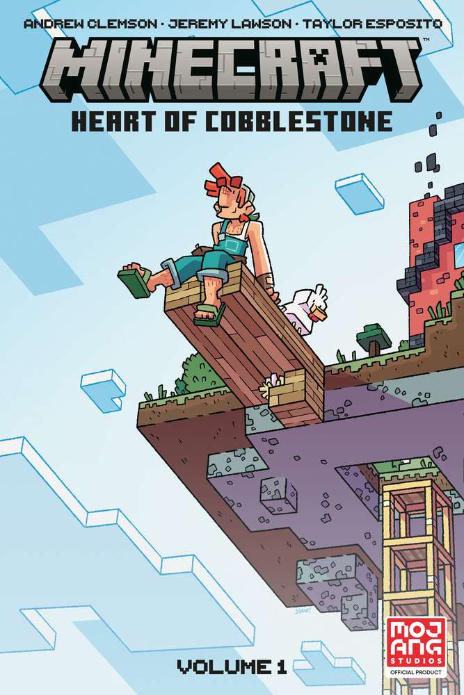 Minecraft: Heart of Cobblestone Volume 1 book cover