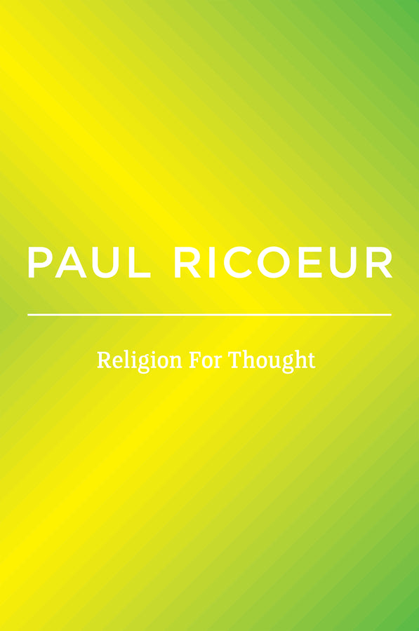 Religion For Thought: Writings and Lectures, Volume 5 cover