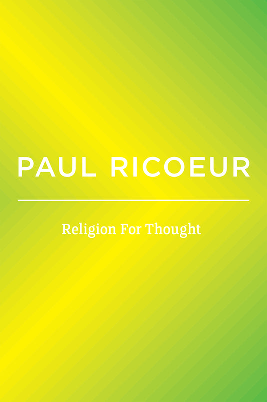 Religion For Thought: Writings and Lectures, Volume 5 cover
