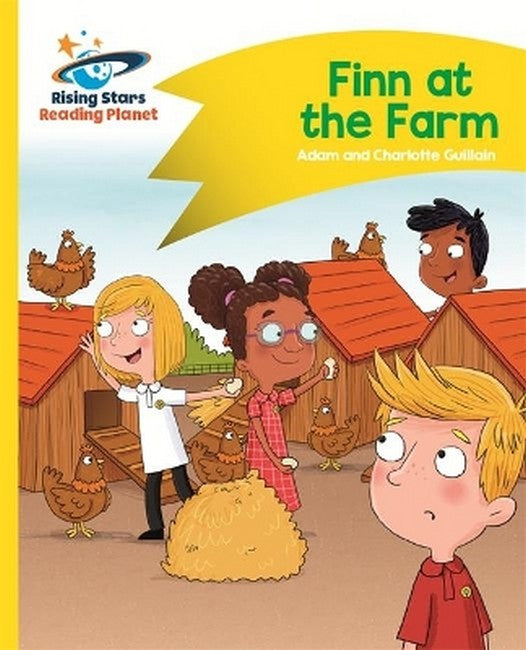 Reading Planet - Finn at the Farm - Yellow: Comet Street Kids cover