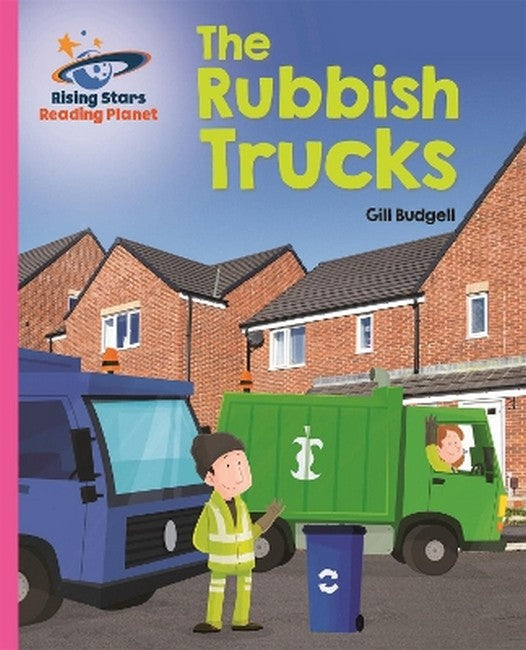 Reading Planet - The Rubbish Trucks - Pink B: Galaxy cover