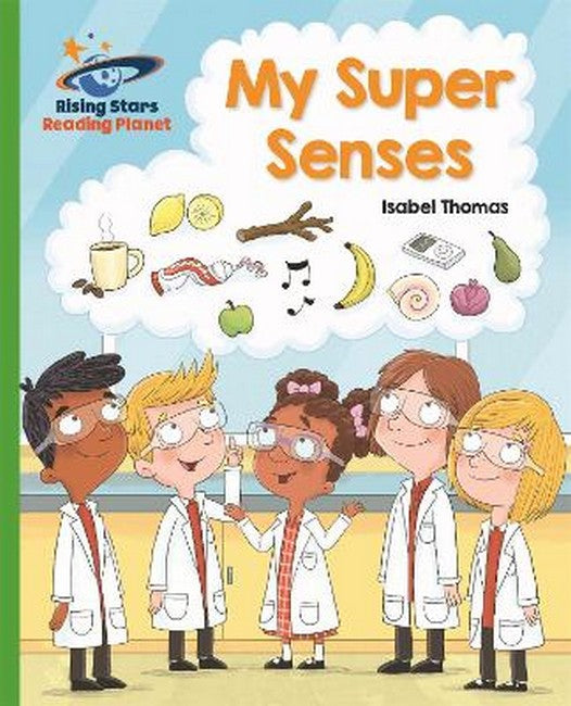 Reading Planet - My Super Senses - Green: Galaxy cover
