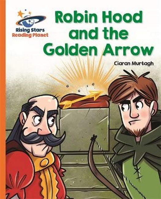 Reading Planet - Robin Hood and the Golden Arrow - Orange: Galaxy cover