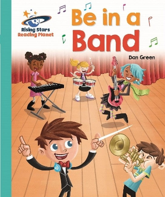 Reading Planet - Be in a Band  - Turquoise: Galaxy cover