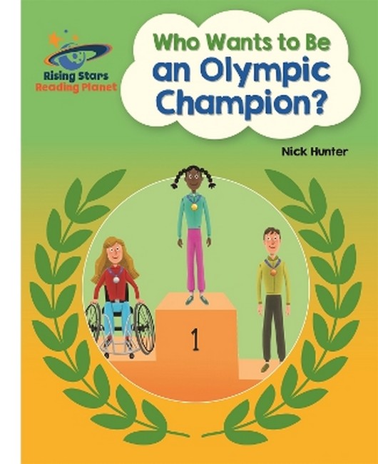 Reading Planet - Who Wants to be an Olympic Champion? - White: Galaxy cover