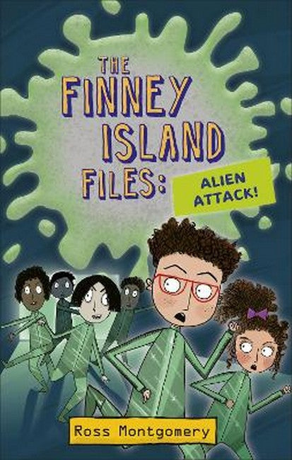 Reading Planet KS2 - The Finney Island Files: Alien Attack! - Level 4: Earth/Grey cover