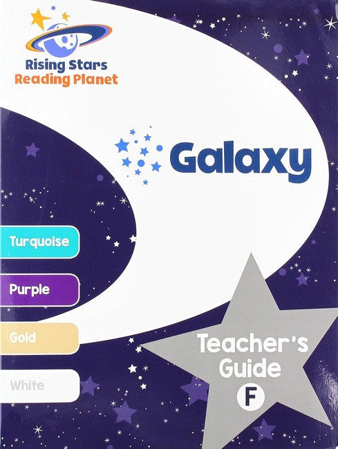 Reading Planet - Galaxy: Teacher's Guide F (Turquoise - White) cover