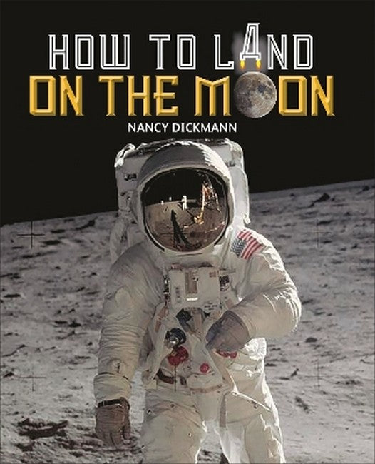 Reading Planet KS2 - How to Land on the Moon - Level 7: Saturn/Blue-Red cover