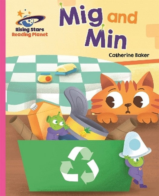 Reading Planet - Mig and Min - Pink A: Galaxy cover