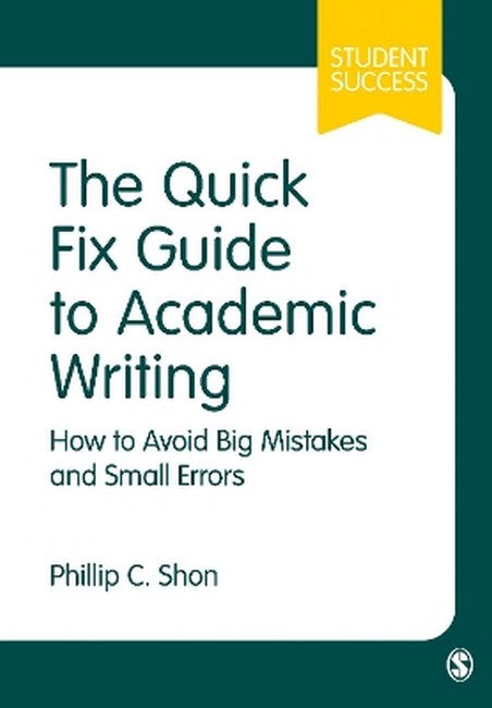 The Quick Fix Guide to Academic Writing cover