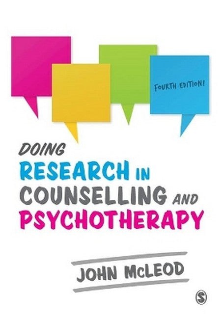 Doing Research in Counselling and Psychotherapy cover