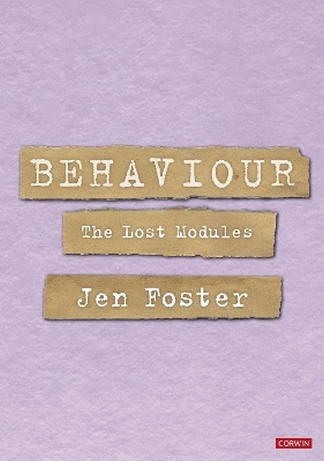 Behaviour: The Lost Modules cover