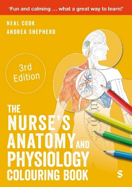 The Nurse's Anatomy and Physiology Colouring Book cover