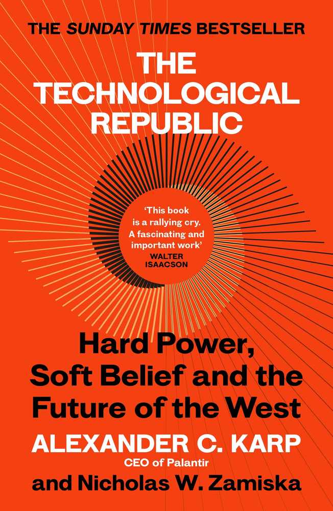 The Technological Republic book cover