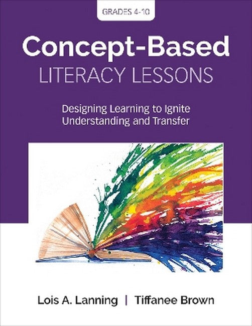 Concept-Based Literacy Lessons cover
