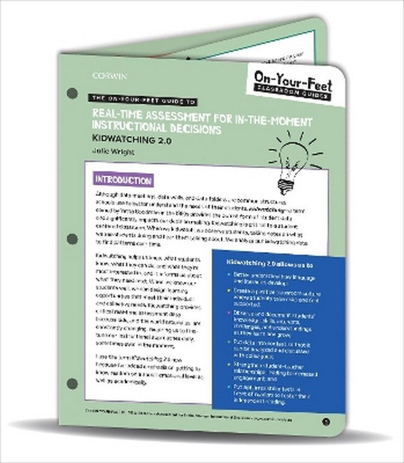 The On-Your-Feet Guide to Real-Time Assessment for In-the-Moment Instructional Decisions cover