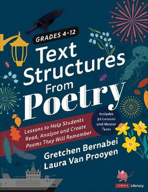 Text Structures From Poetry, Grades 4-12 cover
