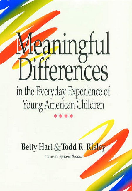 Meaningful Differences in the Everyday Experience of Young American Children cover