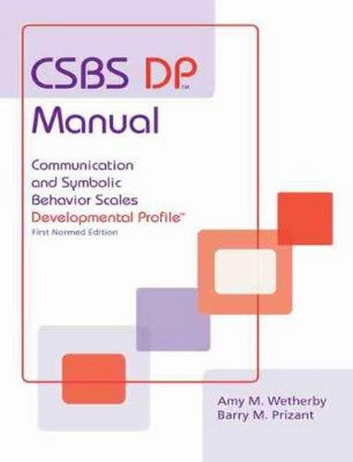 CSBS DP (TM) Manual cover
