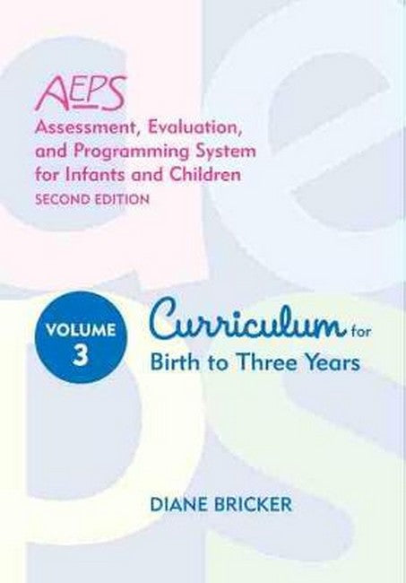 Assessment, Evaluation, and Programming System for Infants and Children (AEPS (R)) cover