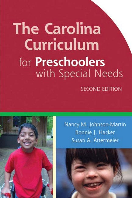 The Carolina Curriculum for Preschoolers with Special Needs (CCPSN) cover